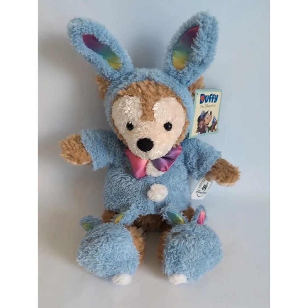Duffy the Disney Bear 14" Teddy with Easter Outfit Bunny Ears